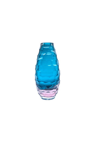 25 cm Gradient Glass Vase