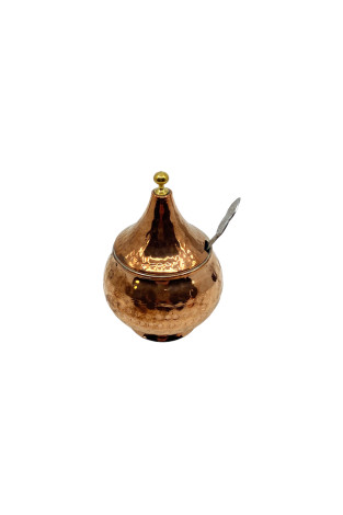 Hand Forged Dome Spice Holder with Spoon
