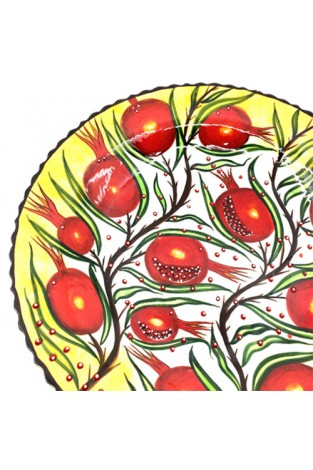 Pomegranate Pattern 40 cm Plate