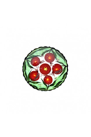 Pomegranate Pattern 18 cm Plate
