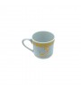 Yellow Gilded Vav Coffee Cup