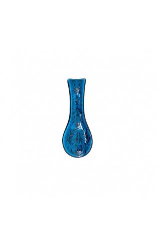 Turquoise Flowering Spoon Holder